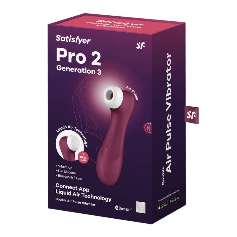 SATISFYER - PRO 2 GÉNÉRATION 3 LILAS BLUETOOTH &amp; APPLICATION