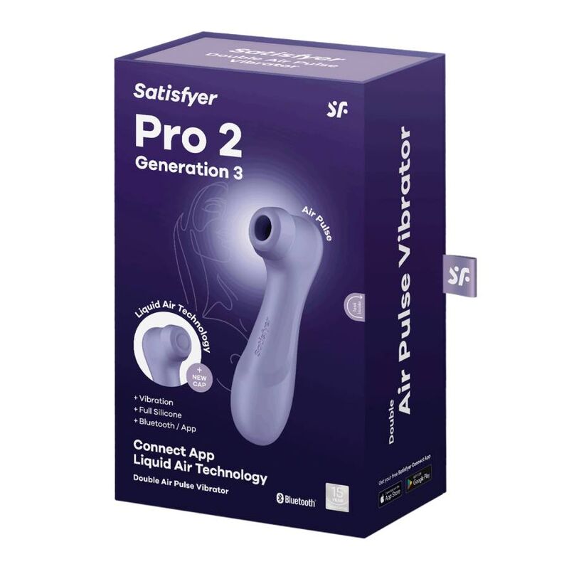 SATISFYER - PRO 2 GENERATIE 3 LILAC BLUETOOTH &amp; APP