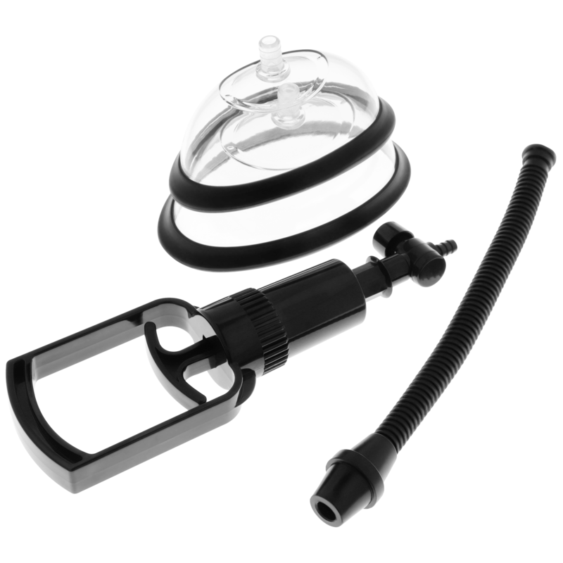 INTENSE - POMPE VAGINALE À MAIN AVEC DEUX TASSES INTERCHANGEABLES