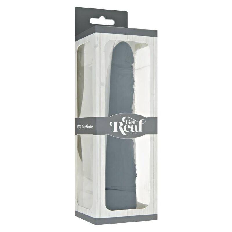 GET REAL - VIBRATEUR CLASSIQUE MINCE NOIR