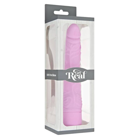 GET REAL - VIBRATEUR CLASSIQUE SLIM ROSE