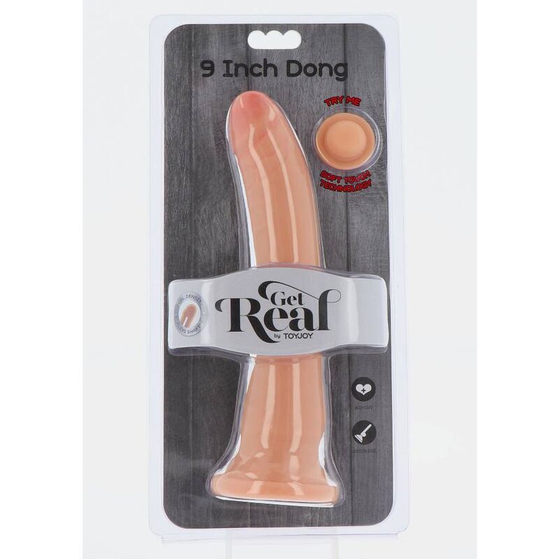 GET REAL - DONG DOUBLE DENSITÉ 20,5 CM PEAU