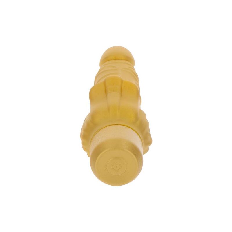 GET REAL - GOLD THICK STIM VIBRATOR GOLD