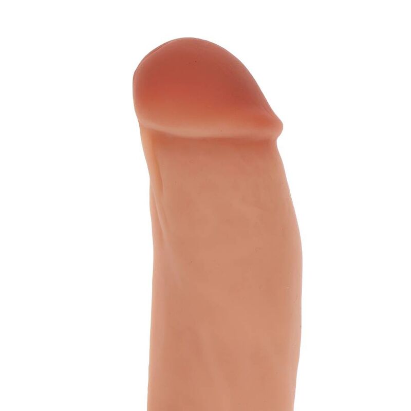 GET REAL - GODE EN SILICONE 18 CM AVEC BOULES DE PEAU