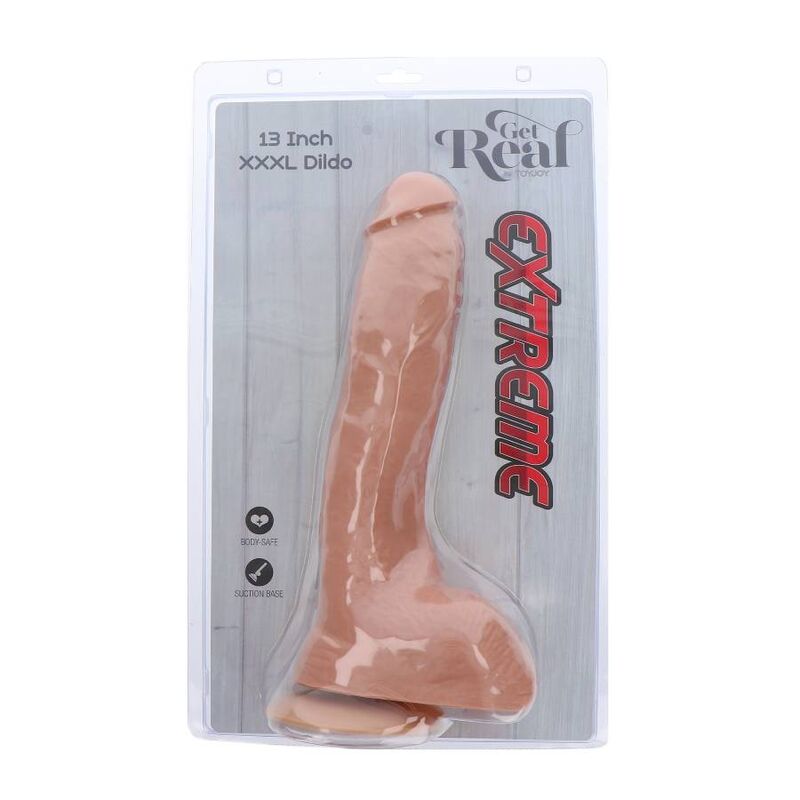 GET REAL - GODE EXTRÊME XXXL 34 CM PEAU
