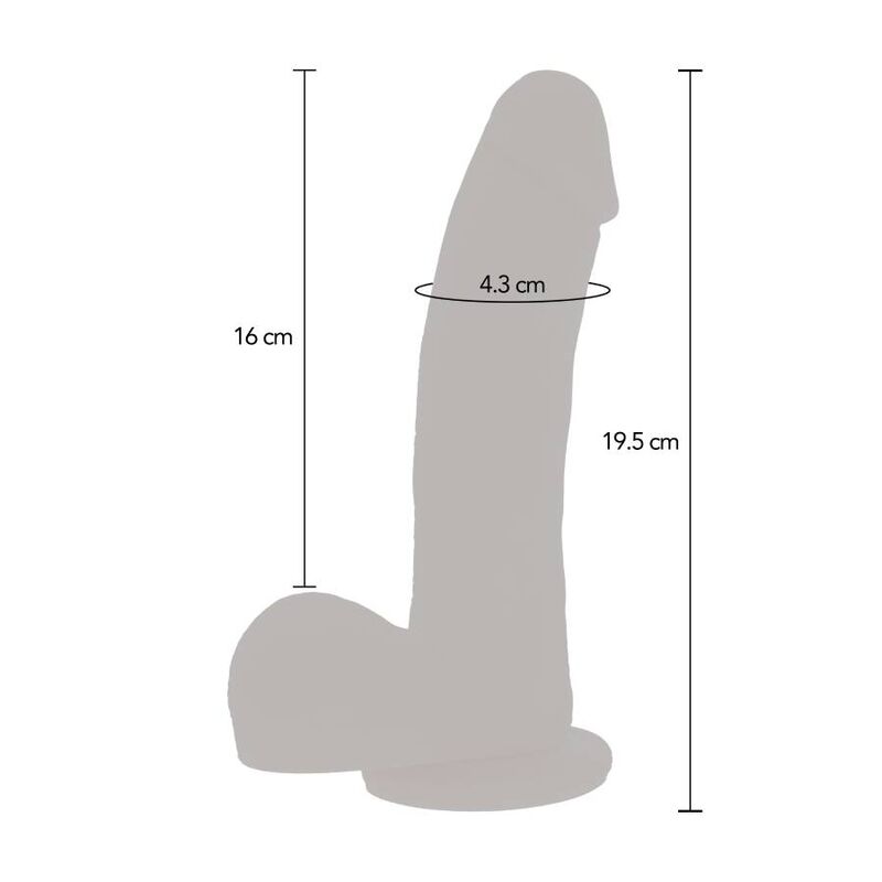 GET REAL - MAGNETIC PULSE CONFIDENT DILDO SKIN