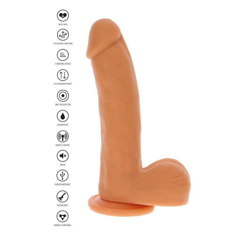 GET REAL - MAGNETIC PULSE CONFIDENT DILDO SKIN