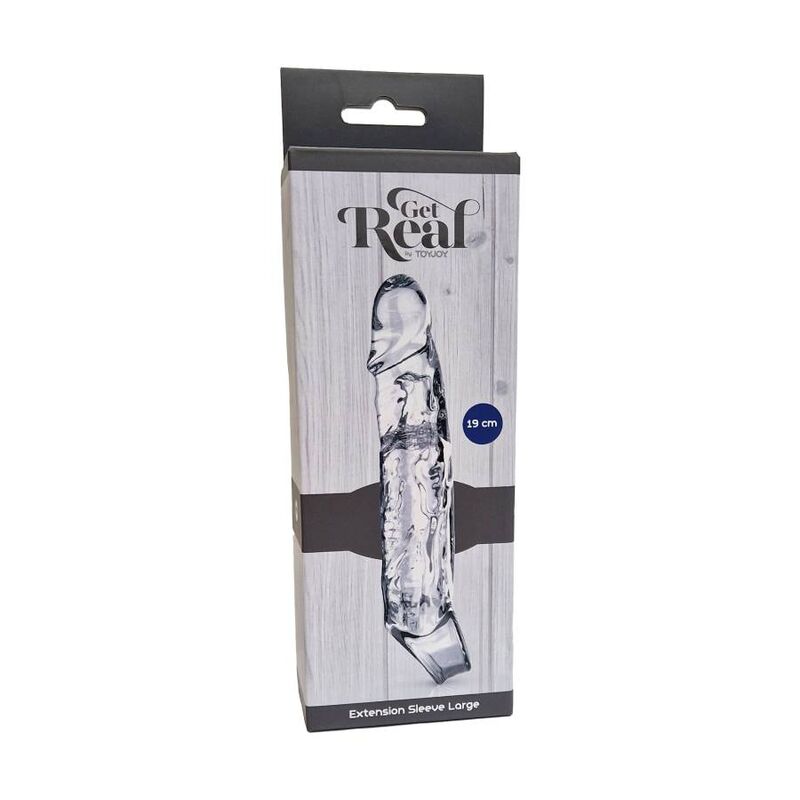 GET REAL - RALLONGE LONGUE 19 CM TRANSPARENTE