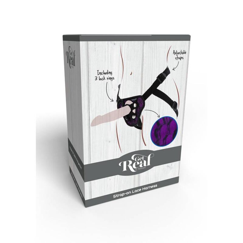 GET REAL - STRAP-ON KANT HARNAS PAARS