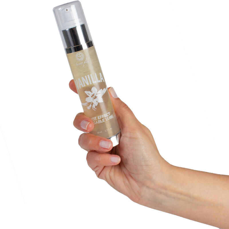 SECRETPLAY - GLIJMIDDEL 2-1 HEAT EFFECT VANILLE 50 ML
