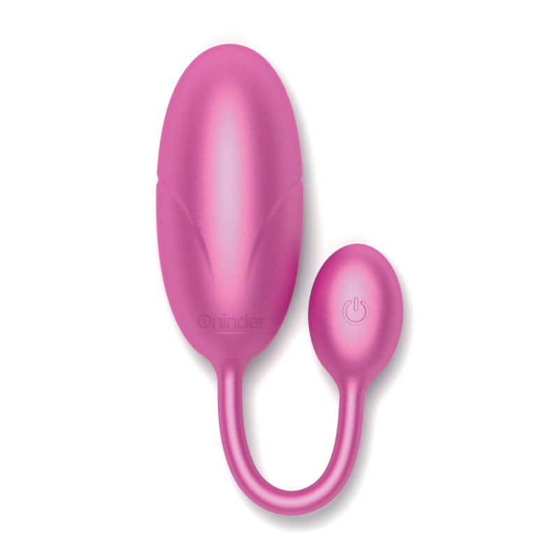 ONINDER - TOKYO VIBRATIE-EI ZWART 7,5 X 3,2 CM GRATIS APP