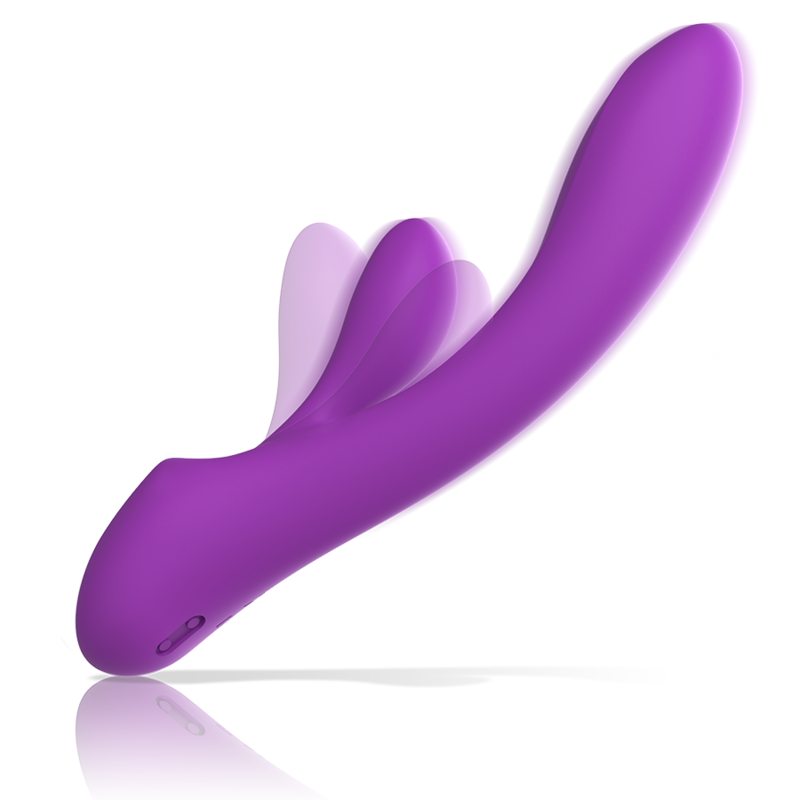 INTENSE - VIBRATEUR LUIGI RABBIT SILICONE LIQUIDE VIOLET