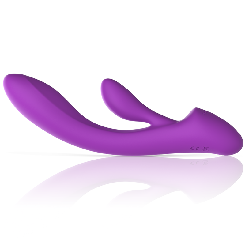 INTENSE - VIBRATEUR LUIGI RABBIT SILICONE LIQUIDE VIOLET