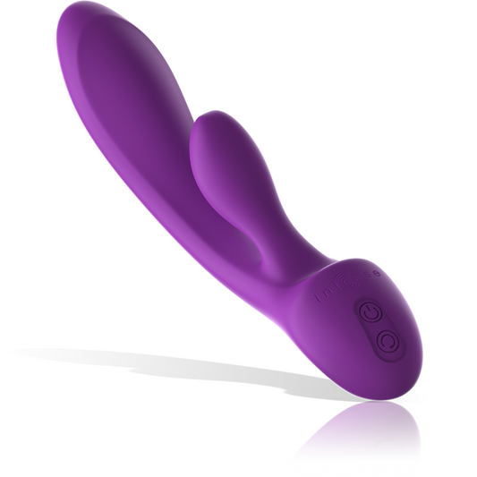 INTENSE - VIBRATEUR LUIGI RABBIT SILICONE LIQUIDE VIOLET
