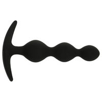 BLACK&SILVER - RUPERT ANALKUGELKETTE 10 CM