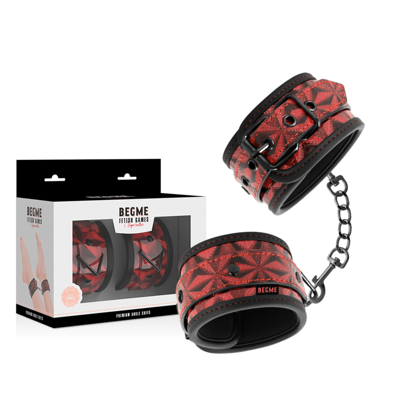 BEGME - RED EDITION PREMIUM ENKELBESCHERMERS MET NEOPREEN VOERING