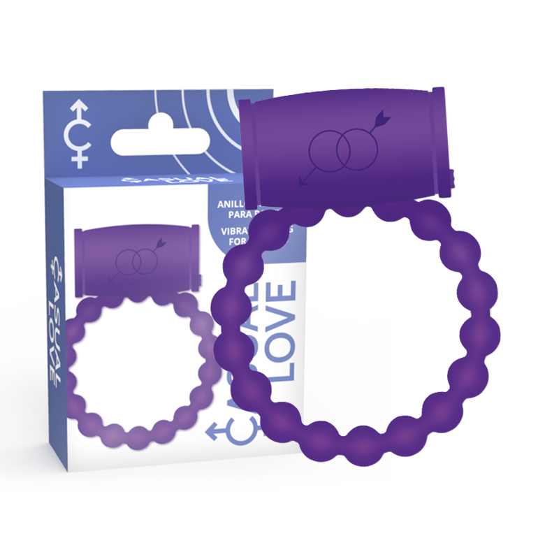 CASUAL LOVE - 25 ANNEAUX VIBRANTS POUR COUPLE VIOLET