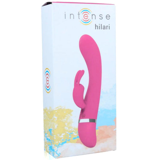 INTENSE - VIBRATEUR EN SILICONE HILARI ROSA LUXE