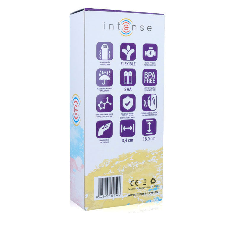 INTENSE - HILARI VIBRATOR PAARSE SILICONEN LUXE