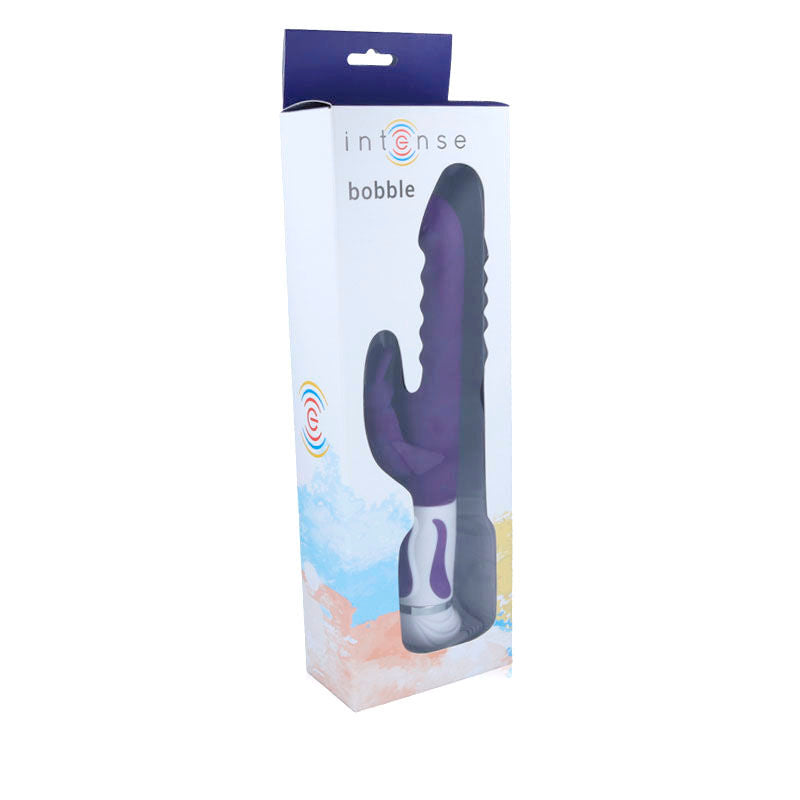 INTENSE - VIBRATEUR BOBBLE ROTATEUR SILICONE VIOLET