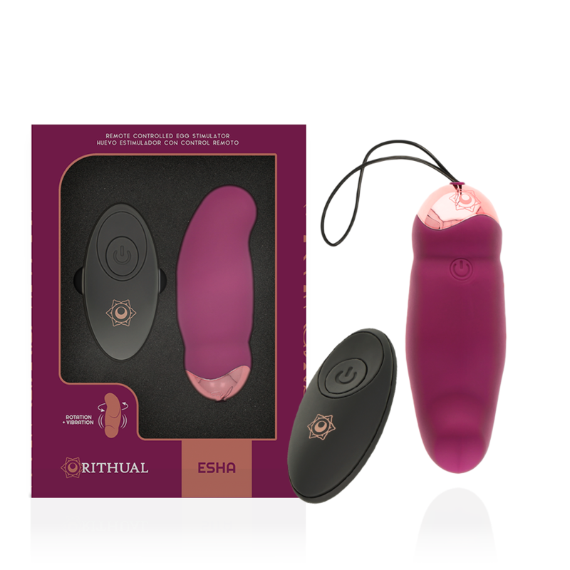 RITHUAL - SYSTÈME DE COMMANDE À DISTANCE ESHA EGG ROTATION + VIBRATION