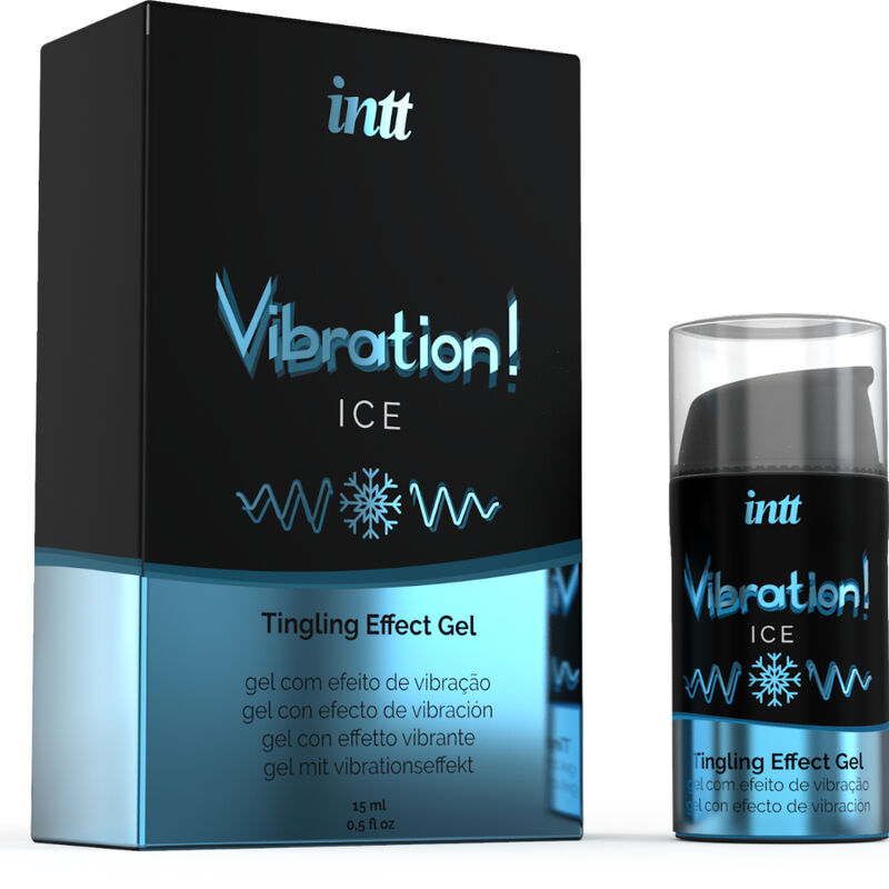 INTT - GEL VIBRANT INTIME ET STIMULANT PUISSANT AVEC EFFET O, 15 ml