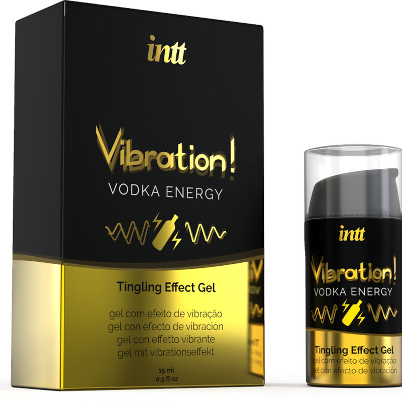 INTT - POWERFUL INTIMATE STIMULATING LIQUID VIBRATION GEL VODKA 15ML