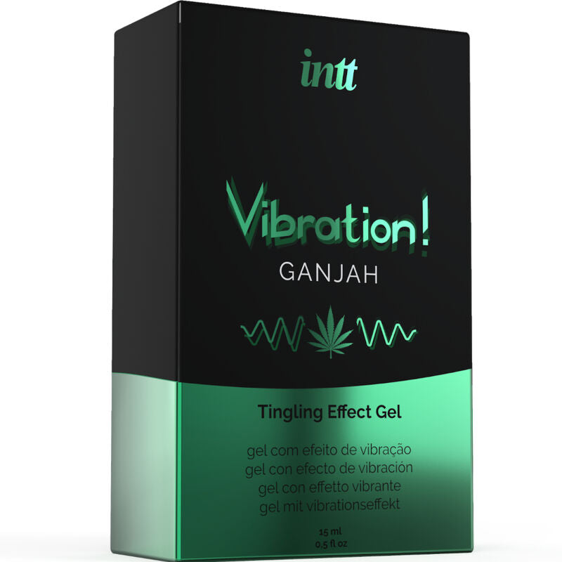 INTT - POWERFUL INTIMATE STIMULATING LIQUID VIBRATION GEL CANNABIS 15ML