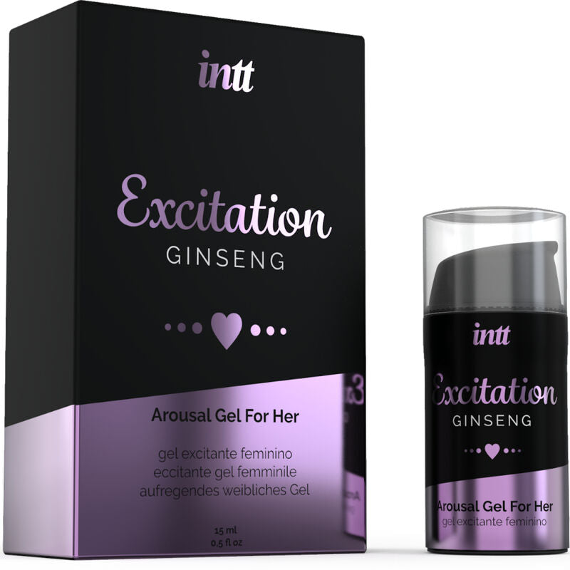 LUBRIFIANTS INTT - GEL STIMULANT ET EXCITANT ACTIVATEUR DE CHALEUR INTIME SEXUEL