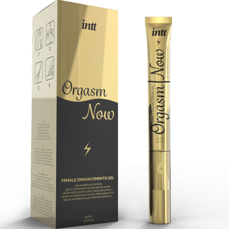 INTT LUBRICANTS - INTENSIVE VAGINAL STIMULATING GEL WITH VIBRATOR APPLICATOR