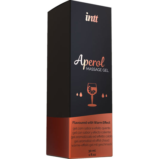 MASSAGE INTT &amp; SEXE ORAL - GEL DE MASSAGE APEROL EFFET CHAUFFANT INTENSIF