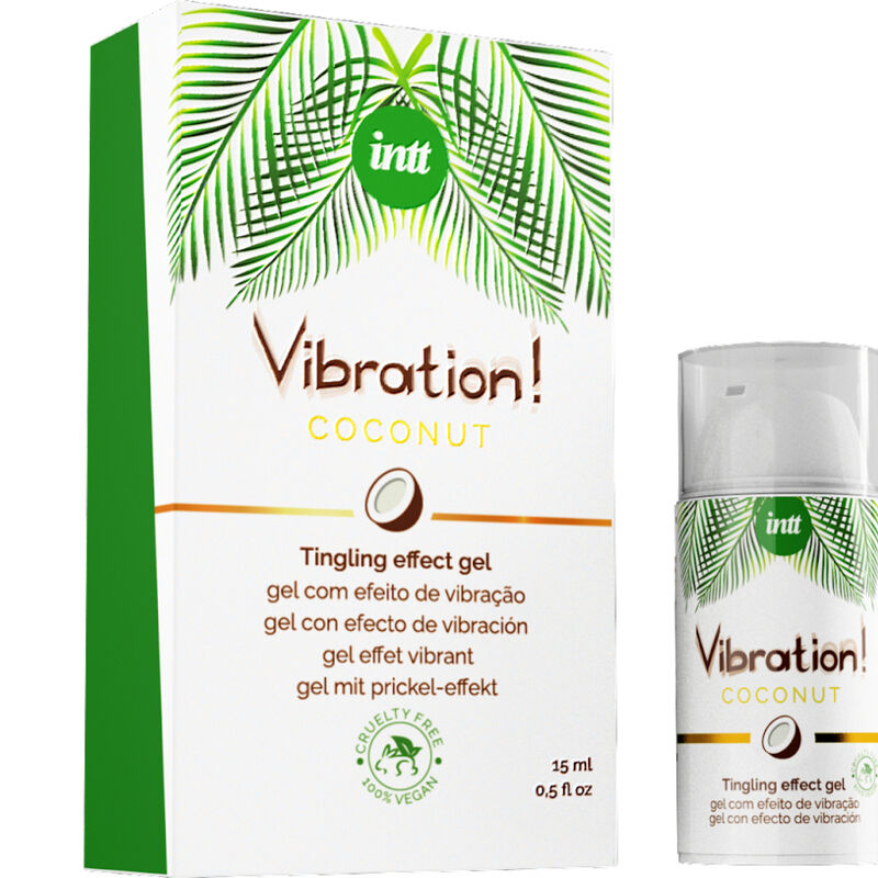 INTT - VIBRATION GEL, POWERFUL STIMULATING, VEGAN LIQUID VIBRATOR