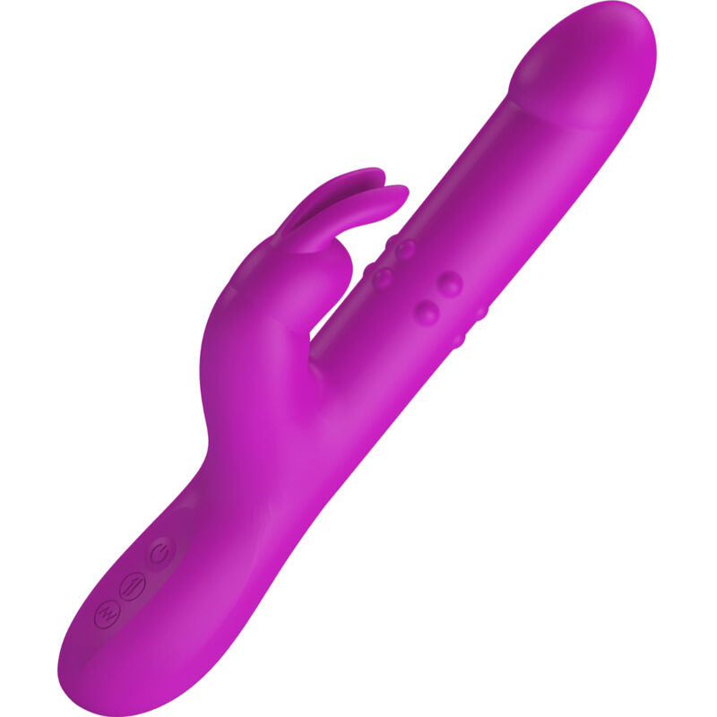 PRETTY LOVE - REESE VIBRATOR MET PAARSE ROTATIE
