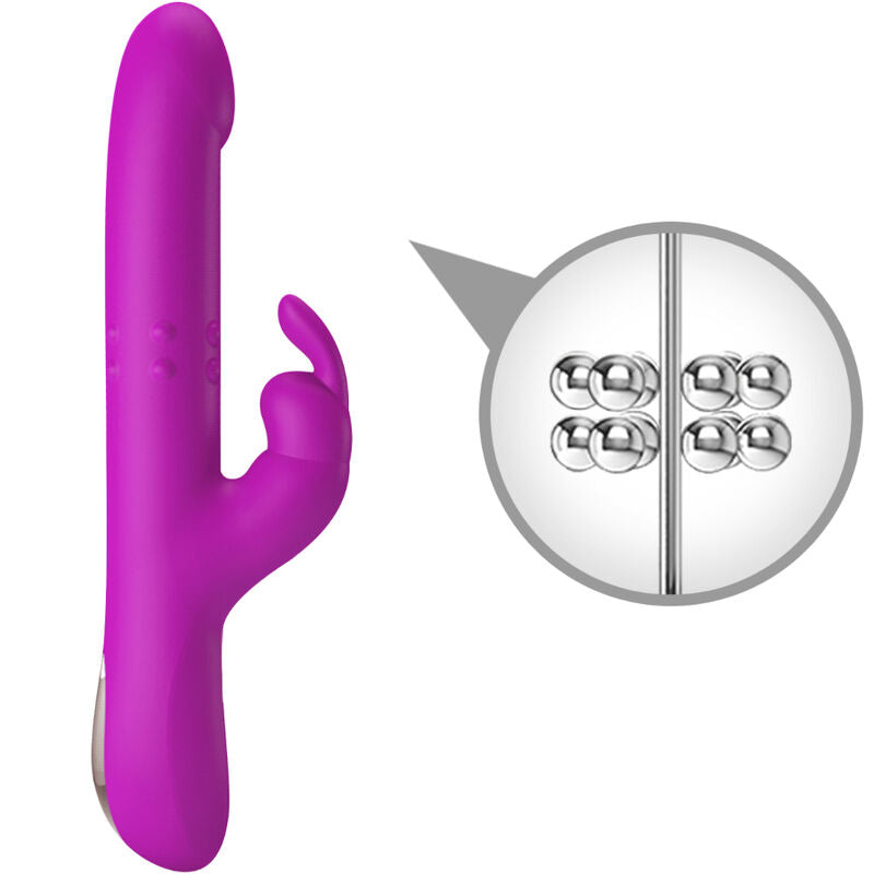 PRETTY LOVE - REESE VIBRATOR MET PAARSE ROTATIE