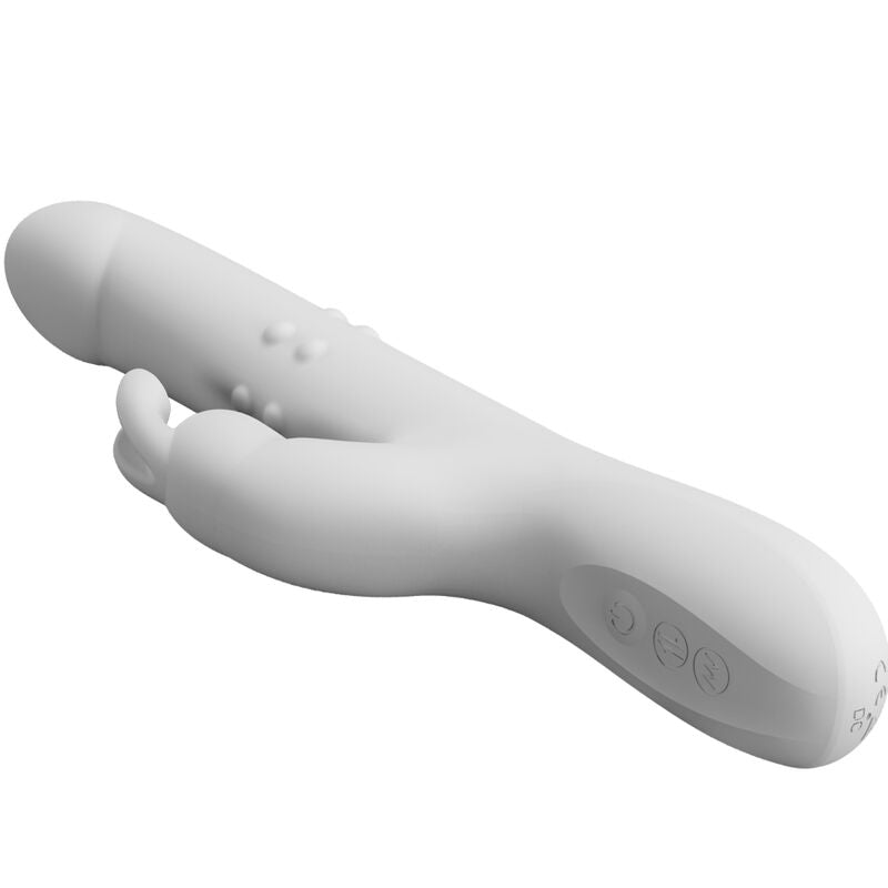 PRETTY LOVE - REESE VIBRATOR MET ZILVEREN ROTATIE
