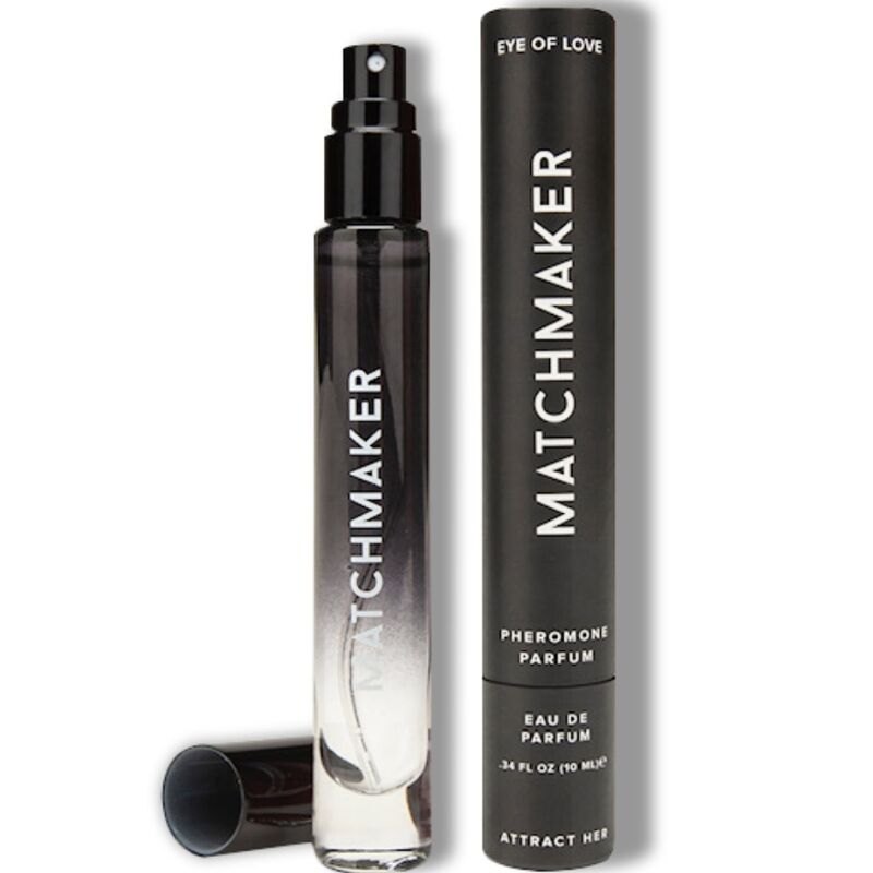 EYE OF LOVE - MATCHMAKER BLACK DIAMOND FEROMONEN PARFUM TREKT JE AAN 10 ML