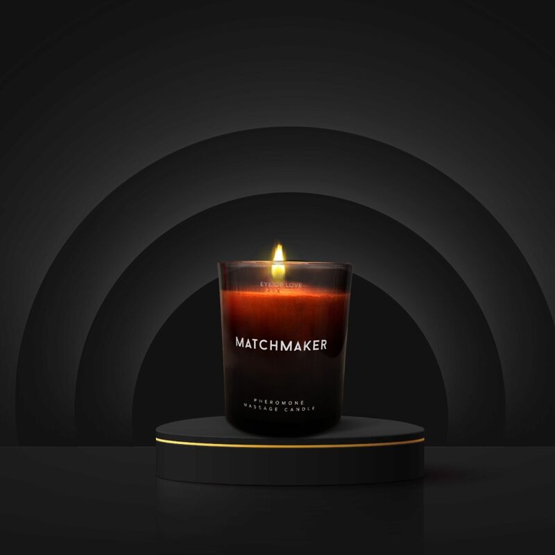 ŒIL DE L'AMOUR - BOUGIE DE MASSAGE MATCHMAKER BLACK DIAMOND ATTRACTE HER, 150 ML