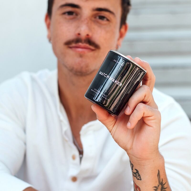 ŒIL DE L'AMOUR - BOUGIE DE MASSAGE MATCHMAKER BLACK DIAMOND ATTRACTE HER, 150 ML