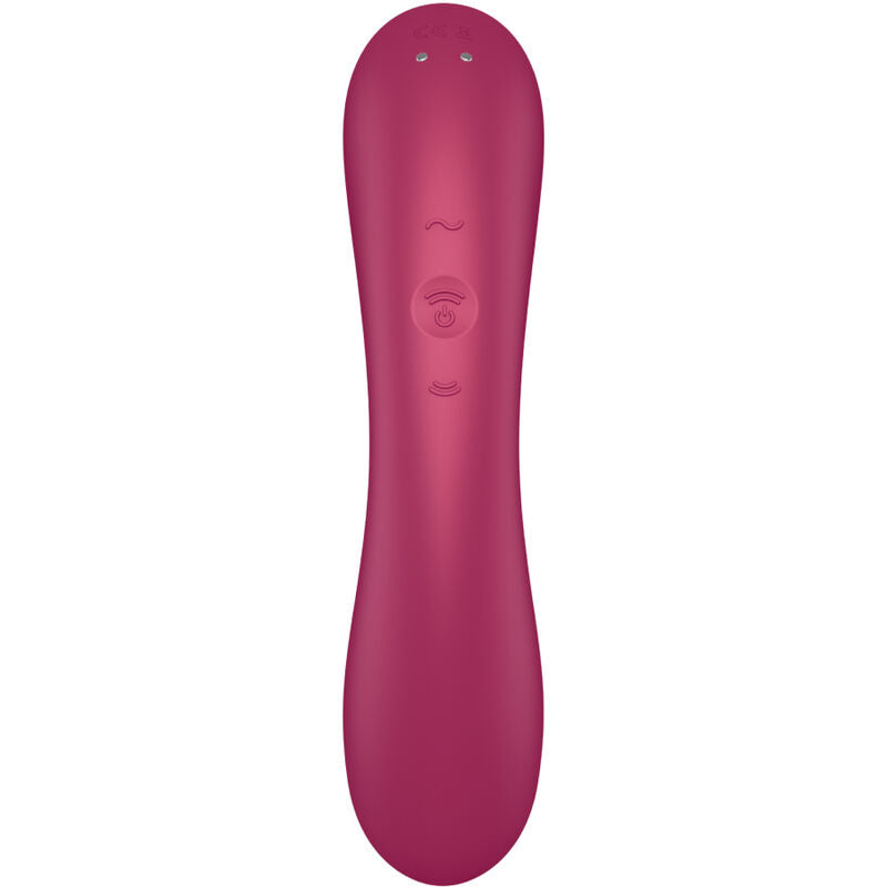 SATISFYER - CURVE TRINITY 1 AIR PULSE VIBRATION GRAU