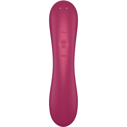 SATISFYER - CURVE TRINITY 1 AIR PULSE VIBRATION GRAU
