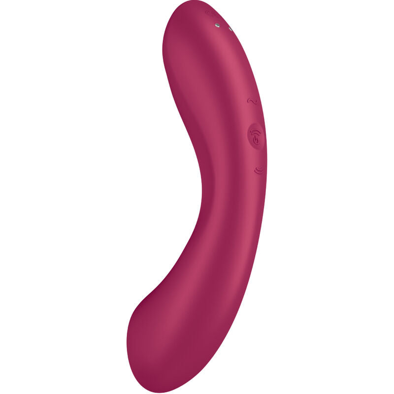SATISFYER - CURVE TRINITY 1 AIR PULSE VIBRATION GRIS