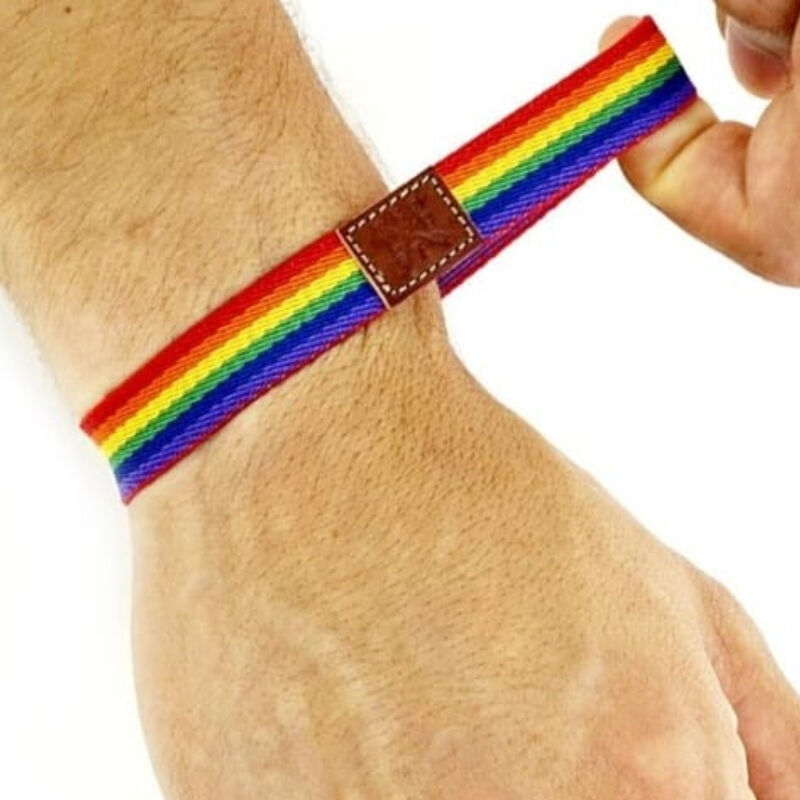 PRIDE - JEUNE BRACELET EN CAOUTCHOUC LUXE PRIDE
