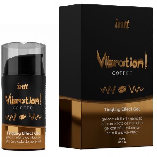 INTT MASSAGE &amp; ORAL SEX - MASSAGE GEL WITH COFFEE FLAVOR AND HOT EFFECT