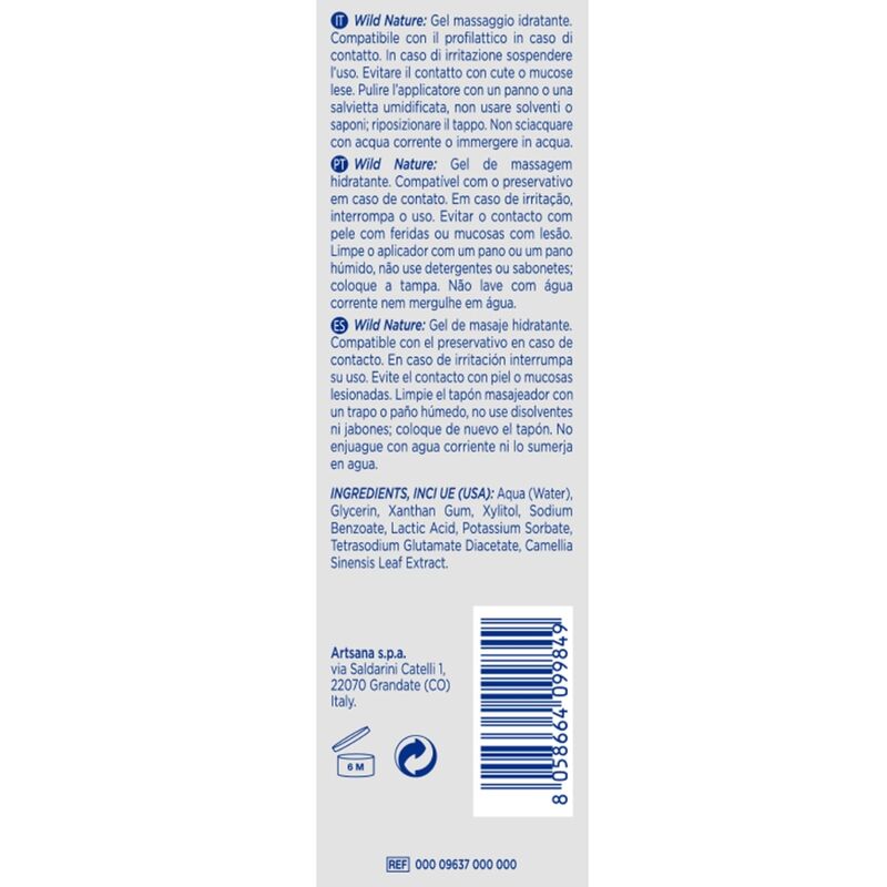 CONTROL - WILDE NATUUR MASSAGEGEL 3 IN 1 200 ML