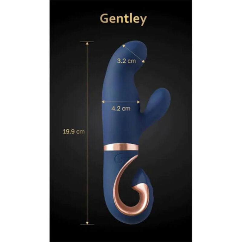 G-VIBE - Vibromasseur doux pour point G Bleu Caraïbes