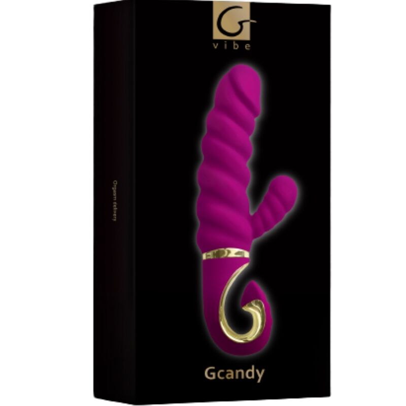 G-VIBE - JOUET AMUSANT VIBRATEUR LAPIN GCANDY SWEET RASPBERRY