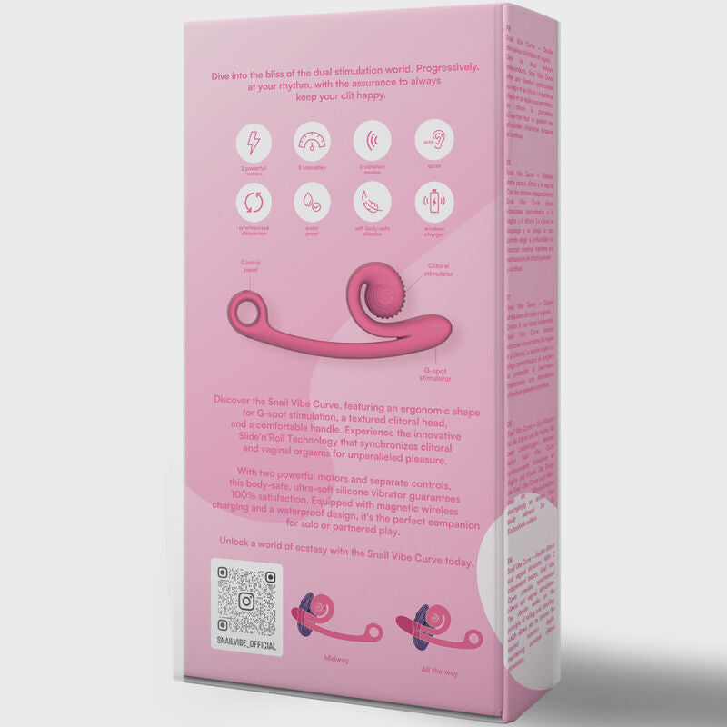 SLAK VIBE - CURVE ORANJE VIBRATOR