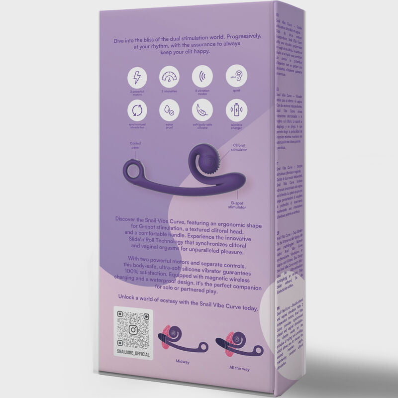 SLAK VIBE - CURVE ORANJE VIBRATOR