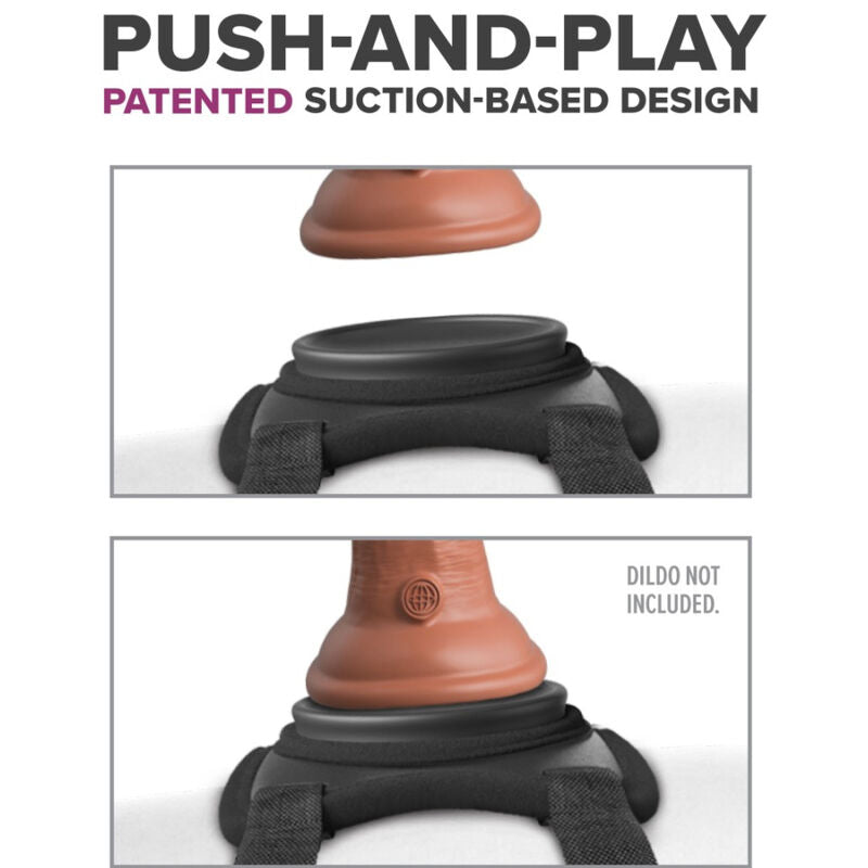 PIPEDREAMS - HARNAIS DE SANGLES VENTRALES BODY DOCK