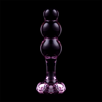 NEBULA SERIES BY IBIZA - MODELL 1 STECKER BOROSILIKATGLAS TRANSPARENT 10.5 CM -O- 3 CM